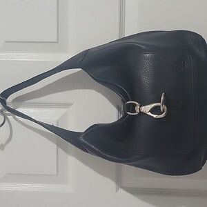Dooney & Bourke Black Leather Hobo Bag
